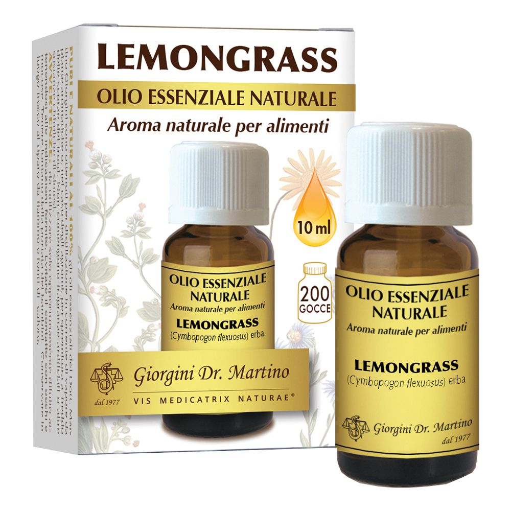 Lemongrass Olio Essenziale Naturale 10 Ml