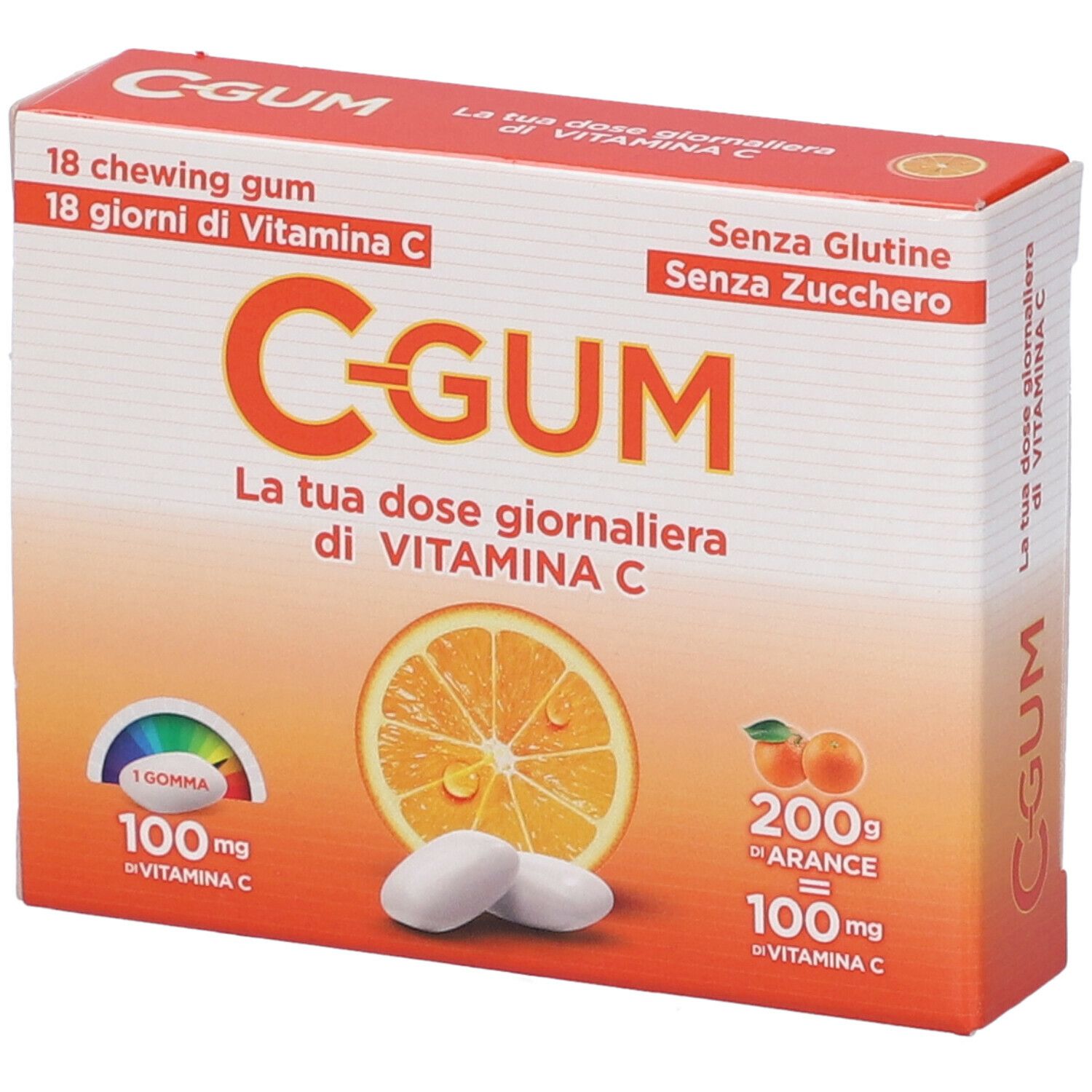 Mind The Gum Vitamina C Agrumi 18 Gomme Confettate