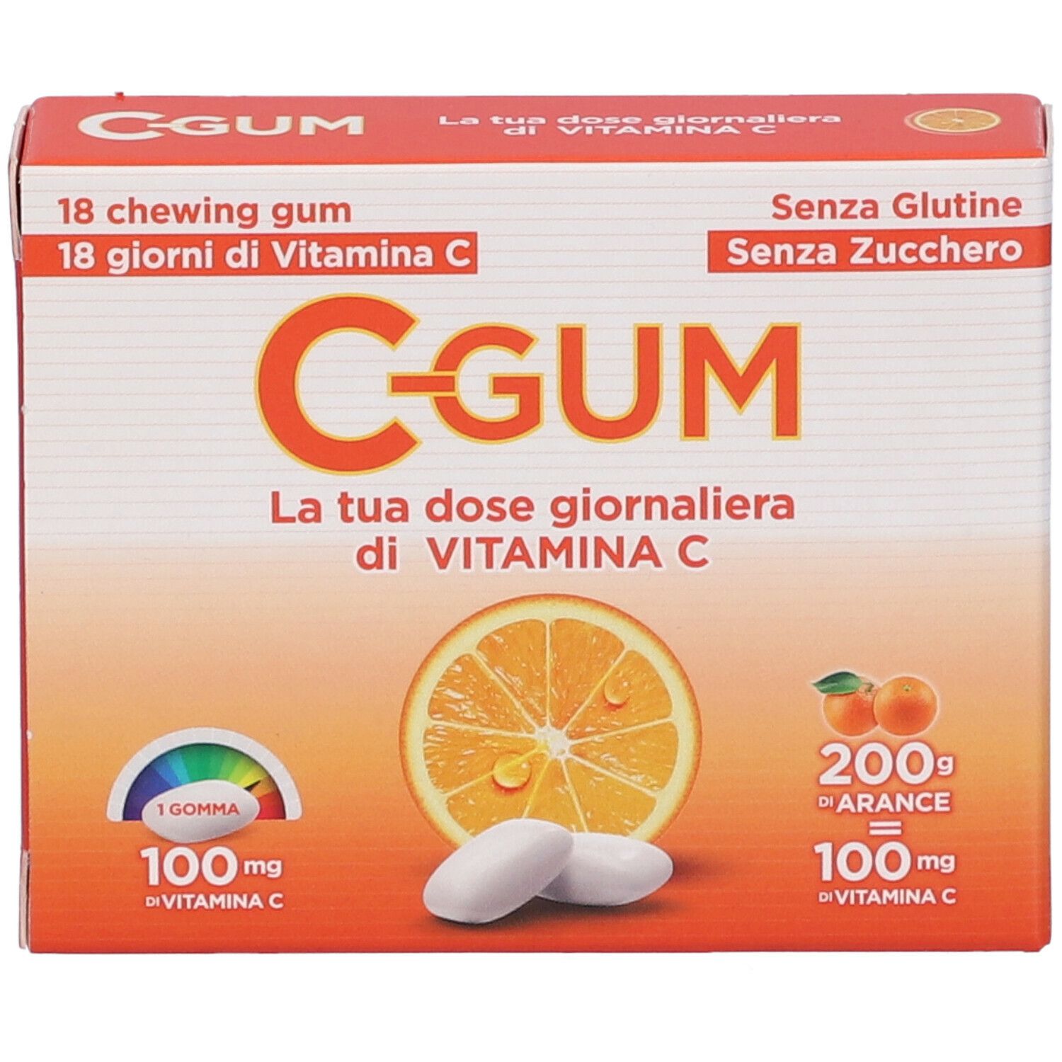Mind The Gum Vitamina C Agrumi 18 Gomme Confettate