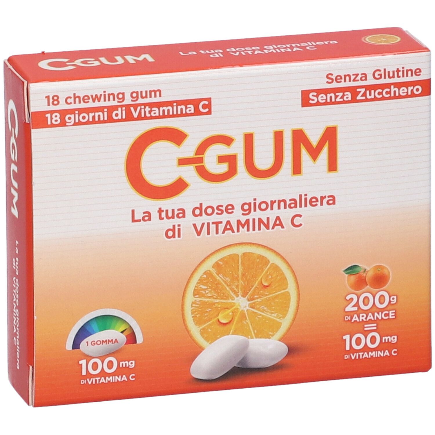 Mind The Gum Vitamina C Agrumi 18 Gomme Confettate