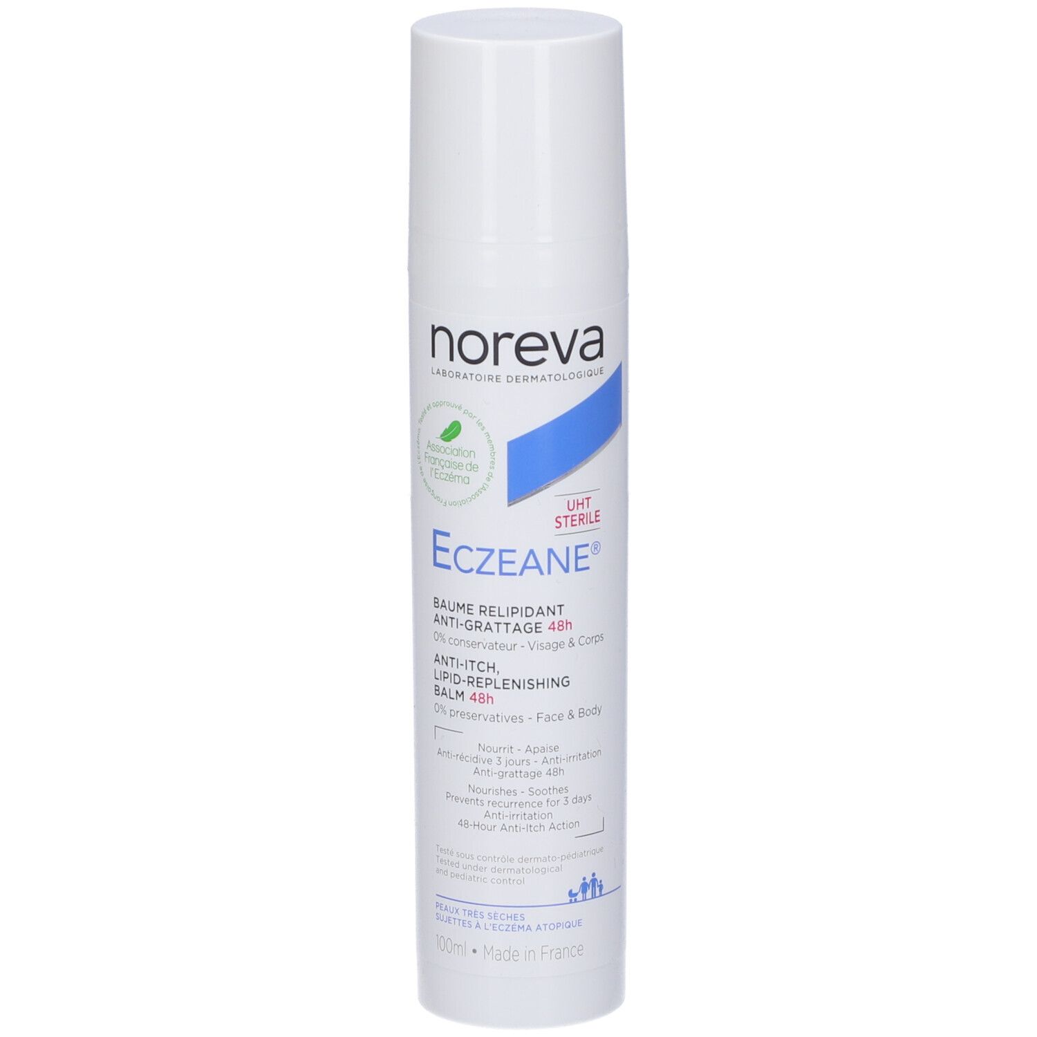 Noreva Eczeane® Balsamo Relipidante Anti-Prurito 48h - UHT  STERILE