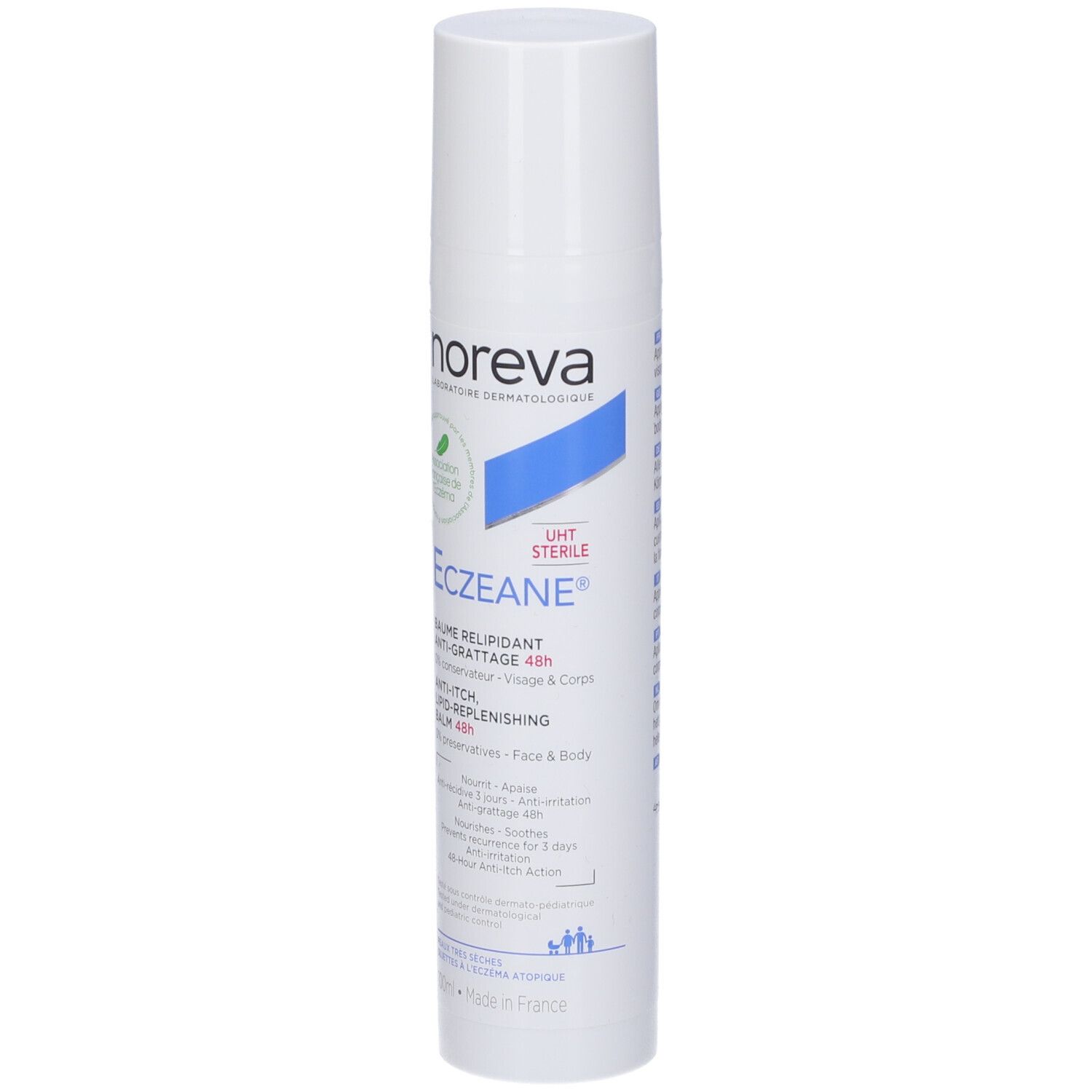 Noreva Eczeane® Balsamo Relipidante Anti-Prurito 48h - UHT  STERILE