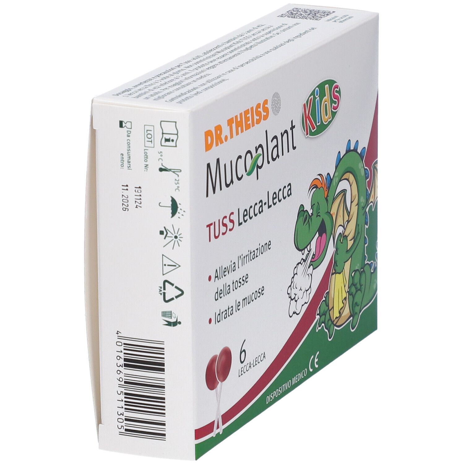 DR.THEISS Mucoplant Kids TUSS Lecca-Lecca