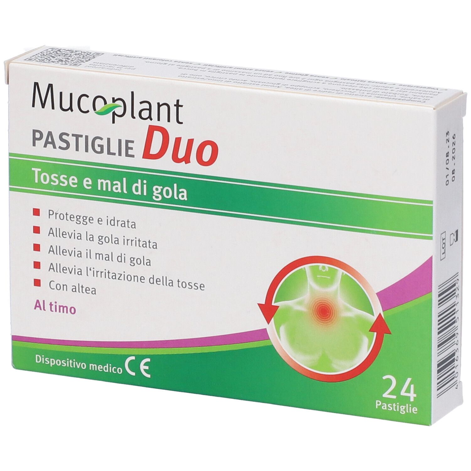 DR.THEISS Mucoplant PASTIGLIE Duo Al Timo