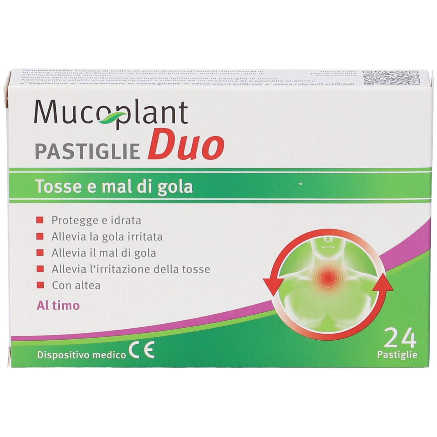 DR.THEISS Mucoplant PASTIGLIE Duo Al Timo