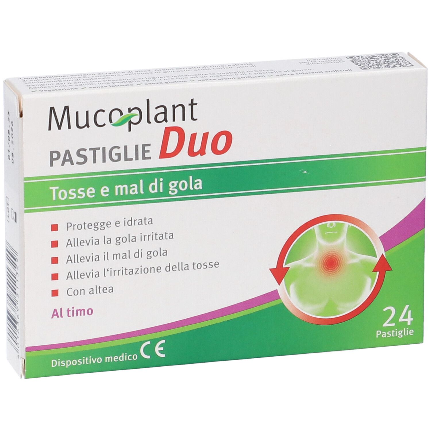 DR.THEISS Mucoplant PASTIGLIE Duo Al Timo