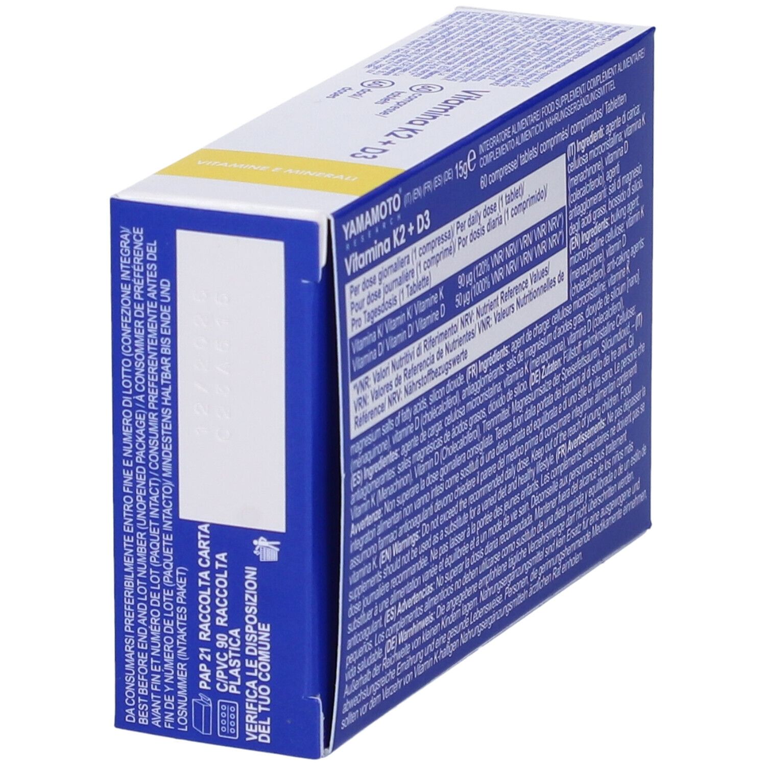 Yamamoto® Research Vitamina K2+D3 Compresse