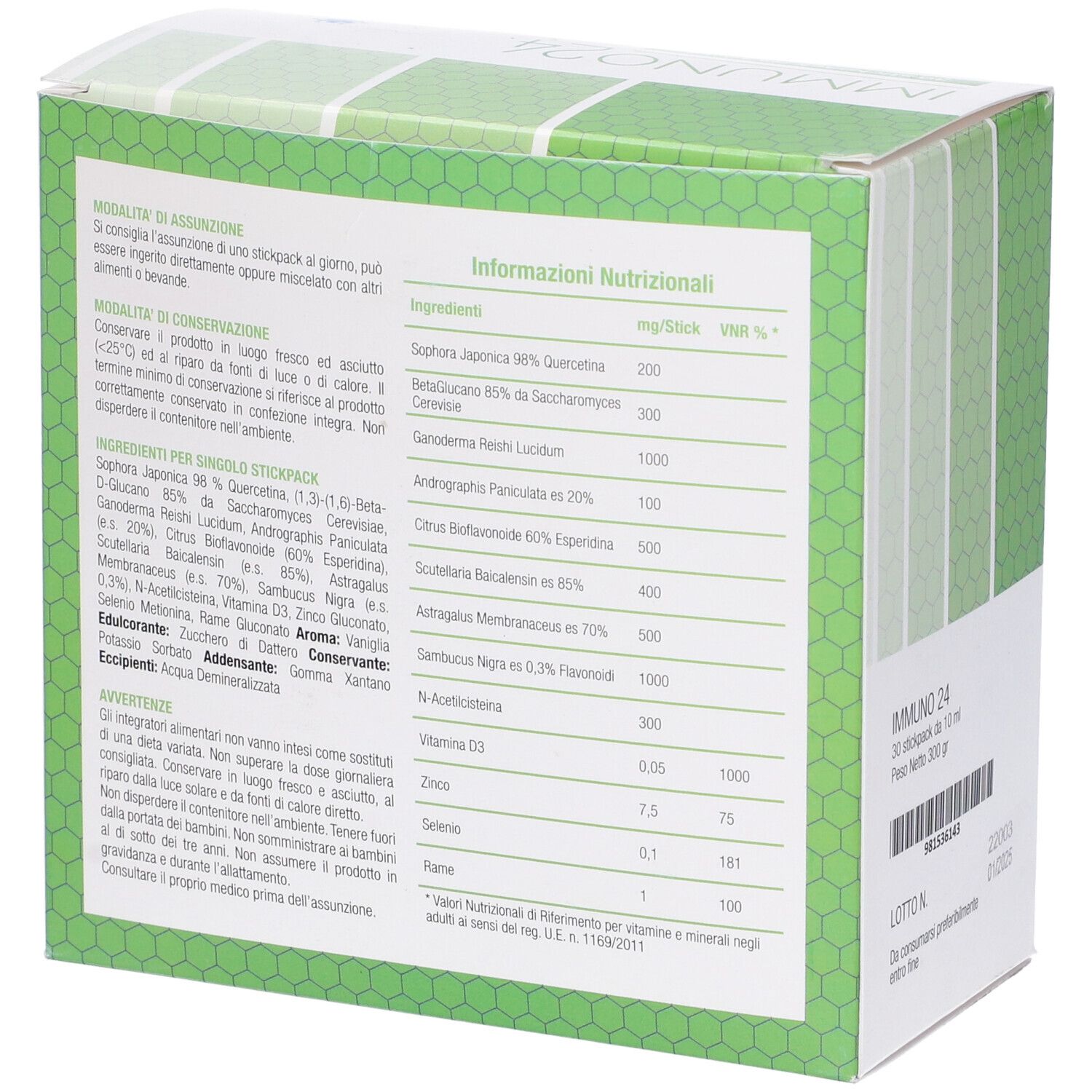Immuno24 30 Stickpack