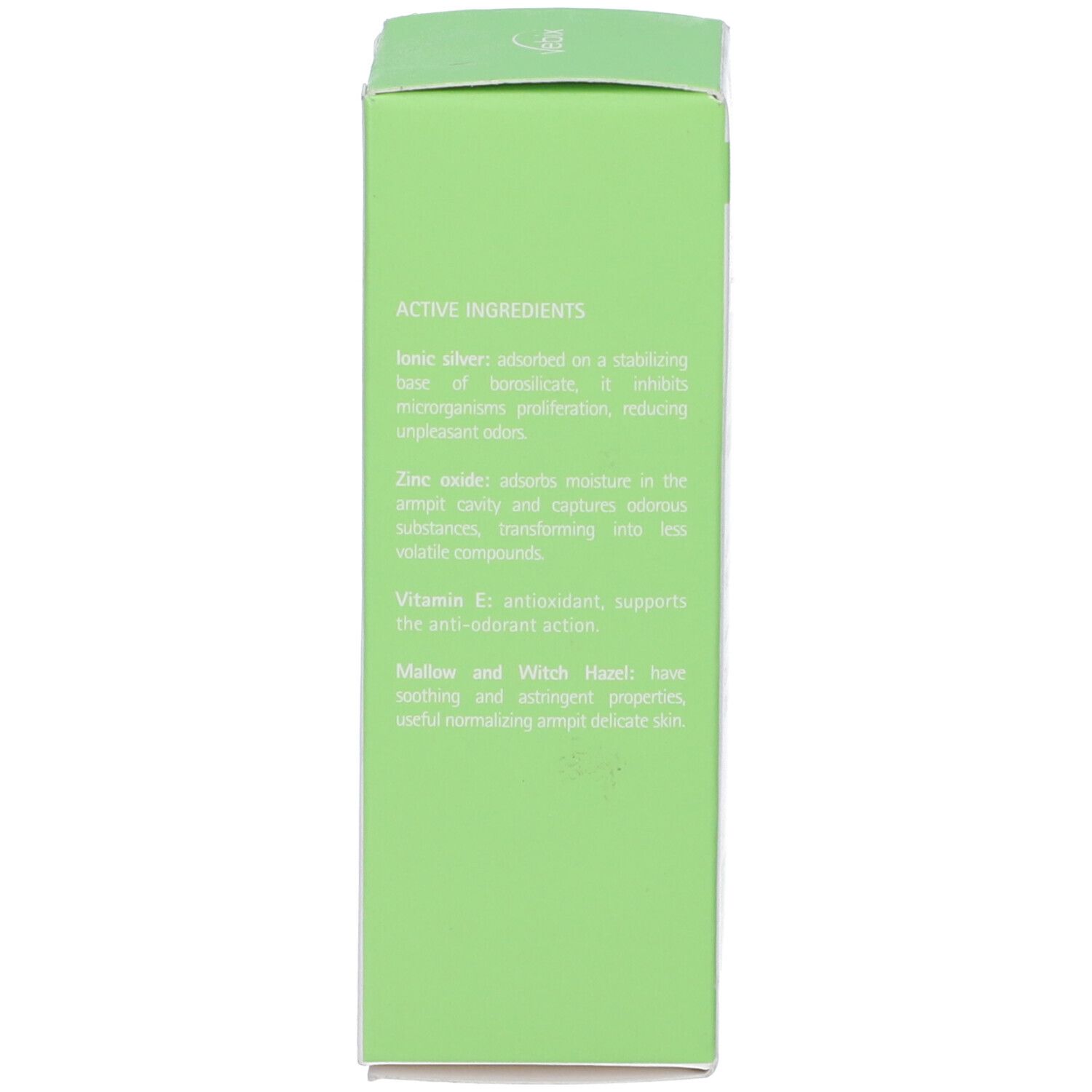 Vebix Phytamin E Deo Performance Crema Deo 72H-50Ml Sali Di Argento