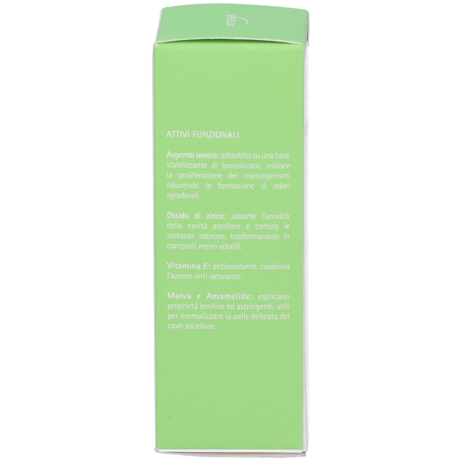 Vebix Phytamin E Deo Performance Crema Deo 72H-50Ml Sali Di Argento