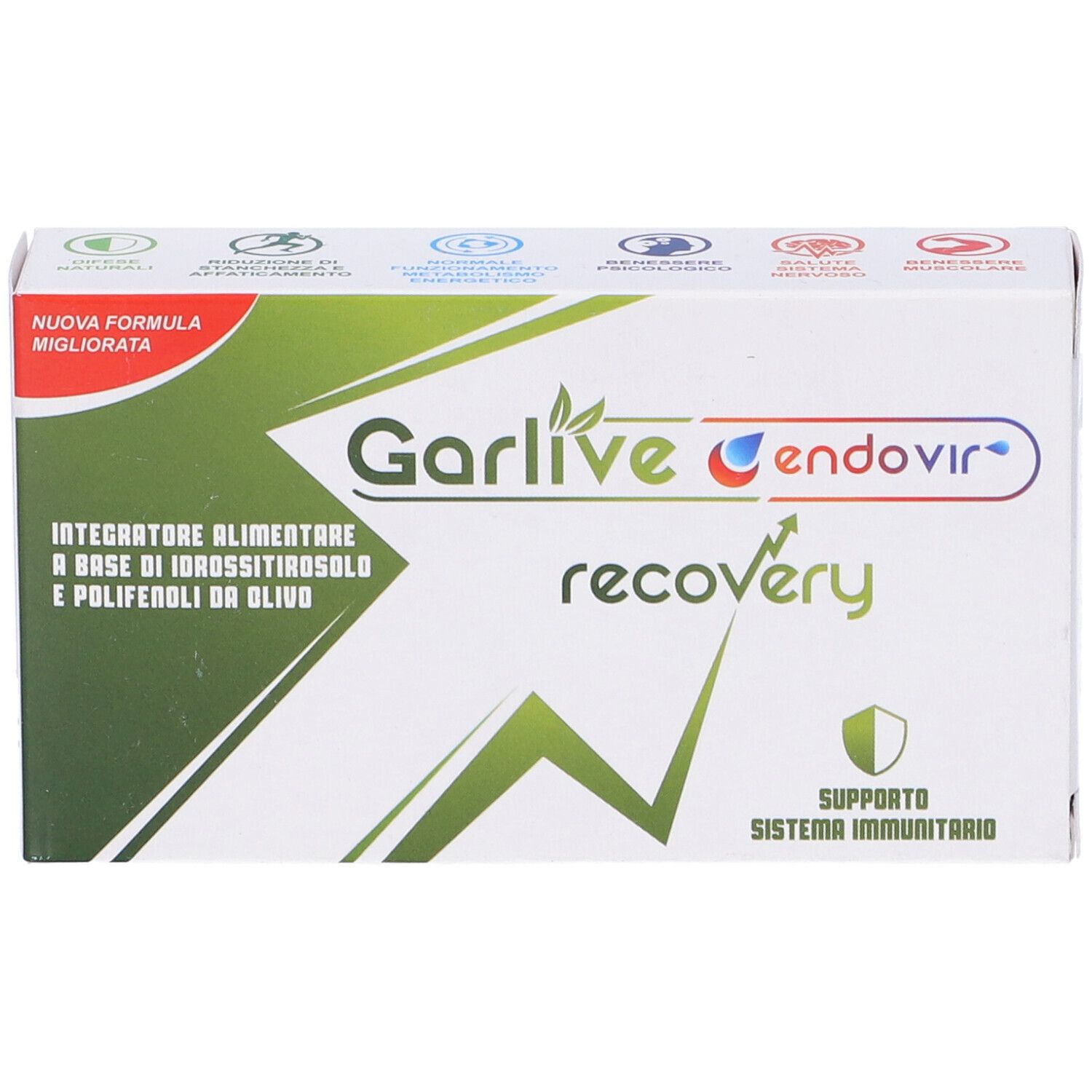 Garlive Endovir Recovery 30 Compresse