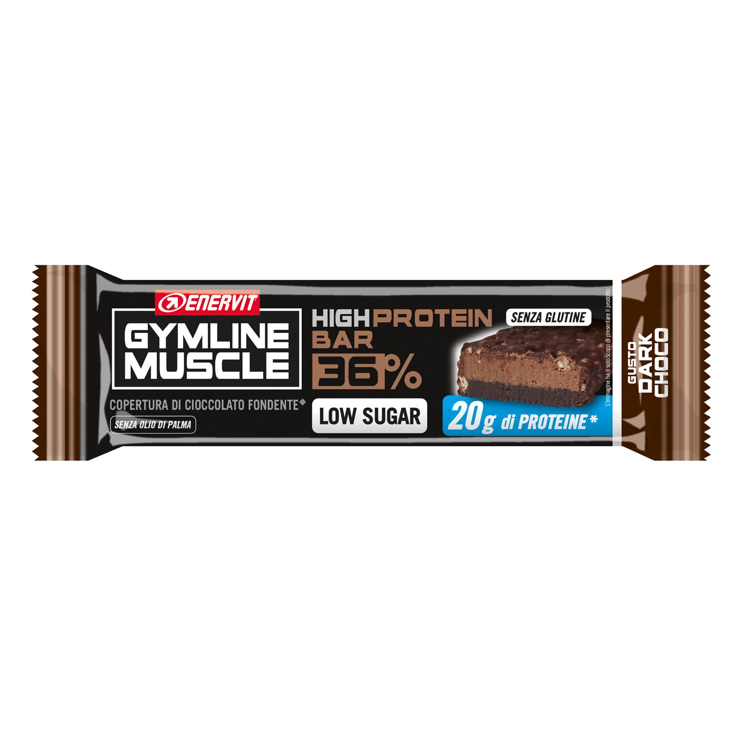 ENERVIT® Gymline High Protein Bar 36% Dark choco
