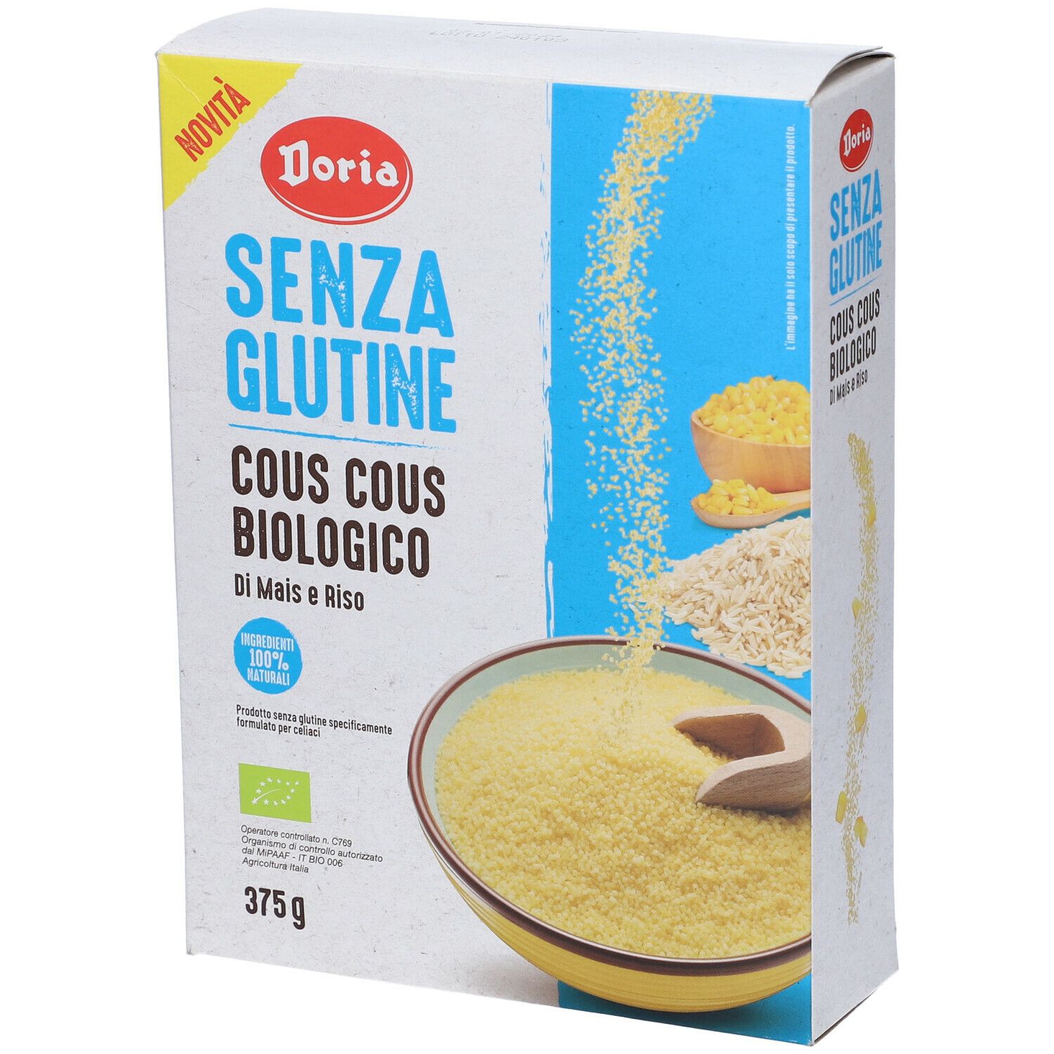 Doria Cous Cous Bio Mais-Riso