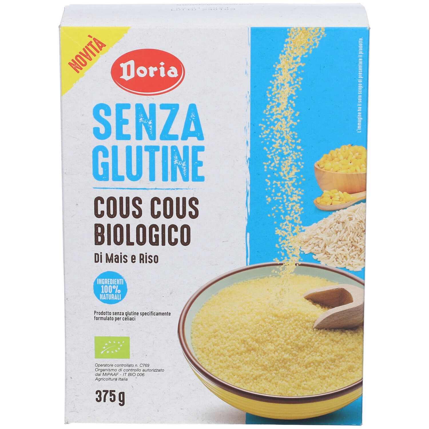 Doria Cous Cous Bio Mais-Riso