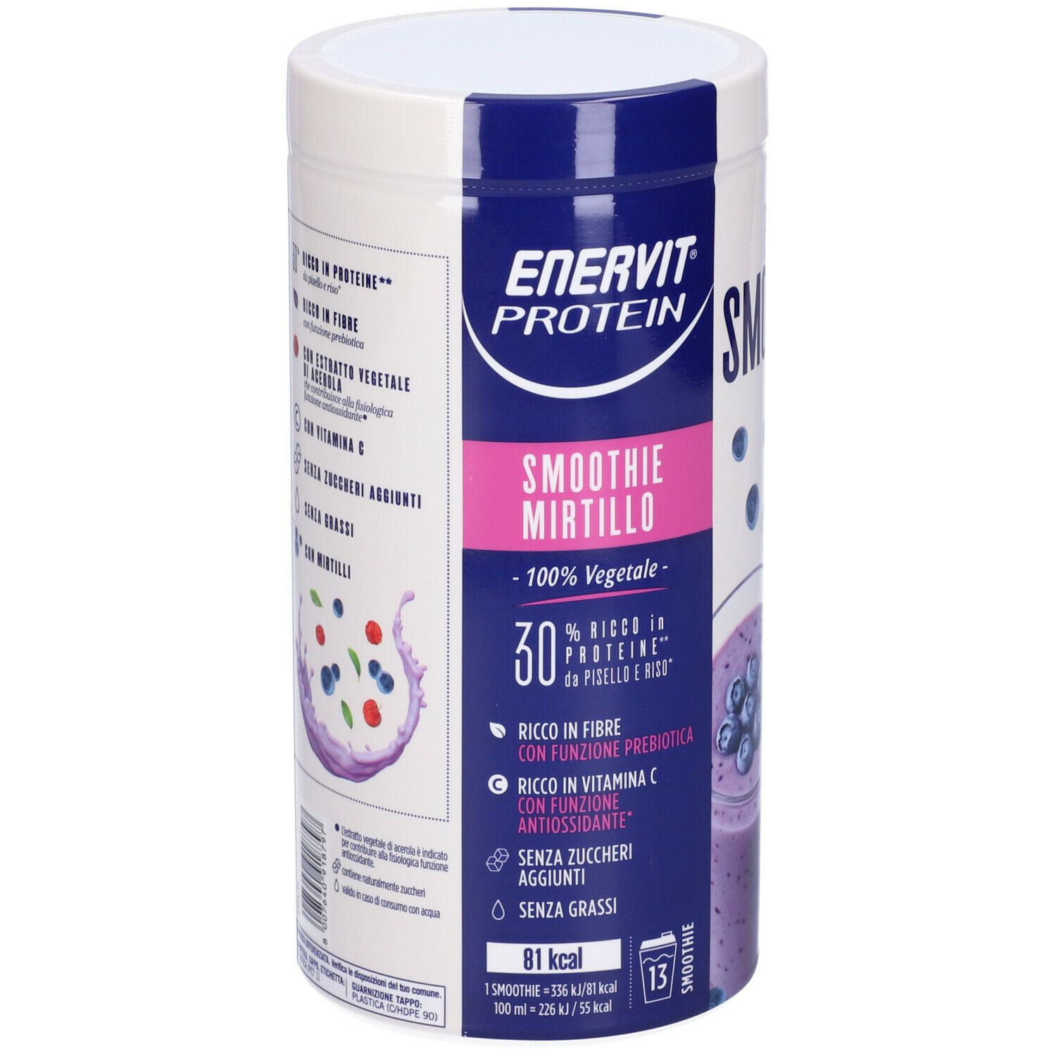 ENERVIT PROTEIN Smoothie Mirtillo
