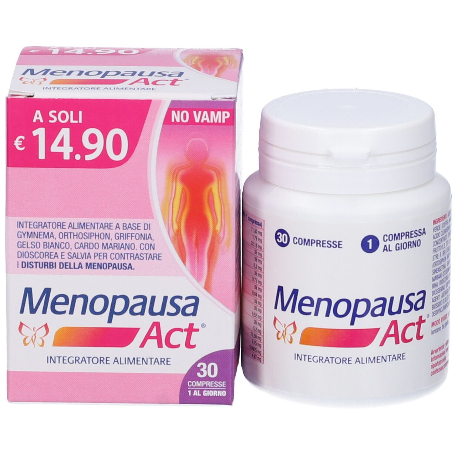 Menopausa act 30 compresse