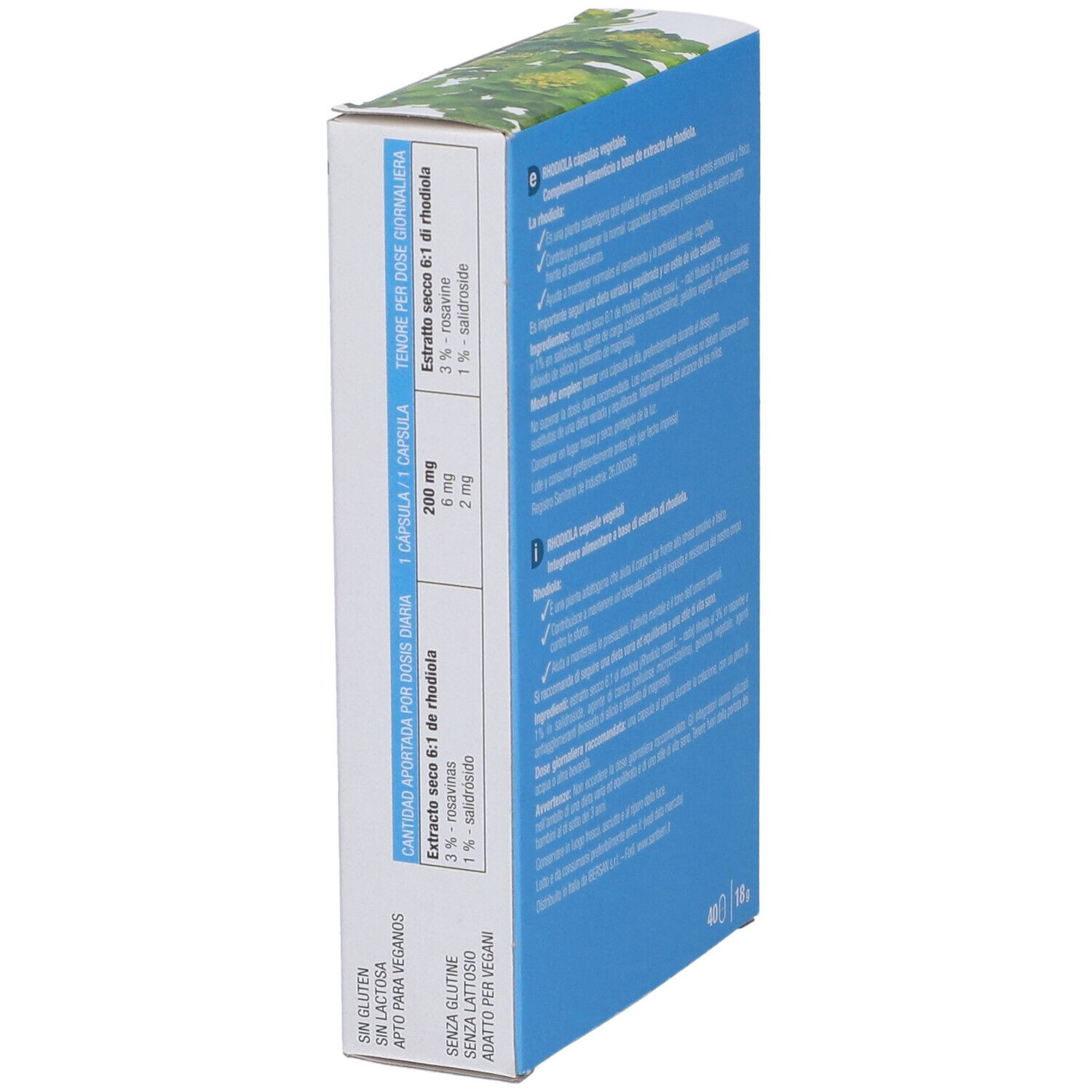 Fitocultura Rhodiola 40 Capsule