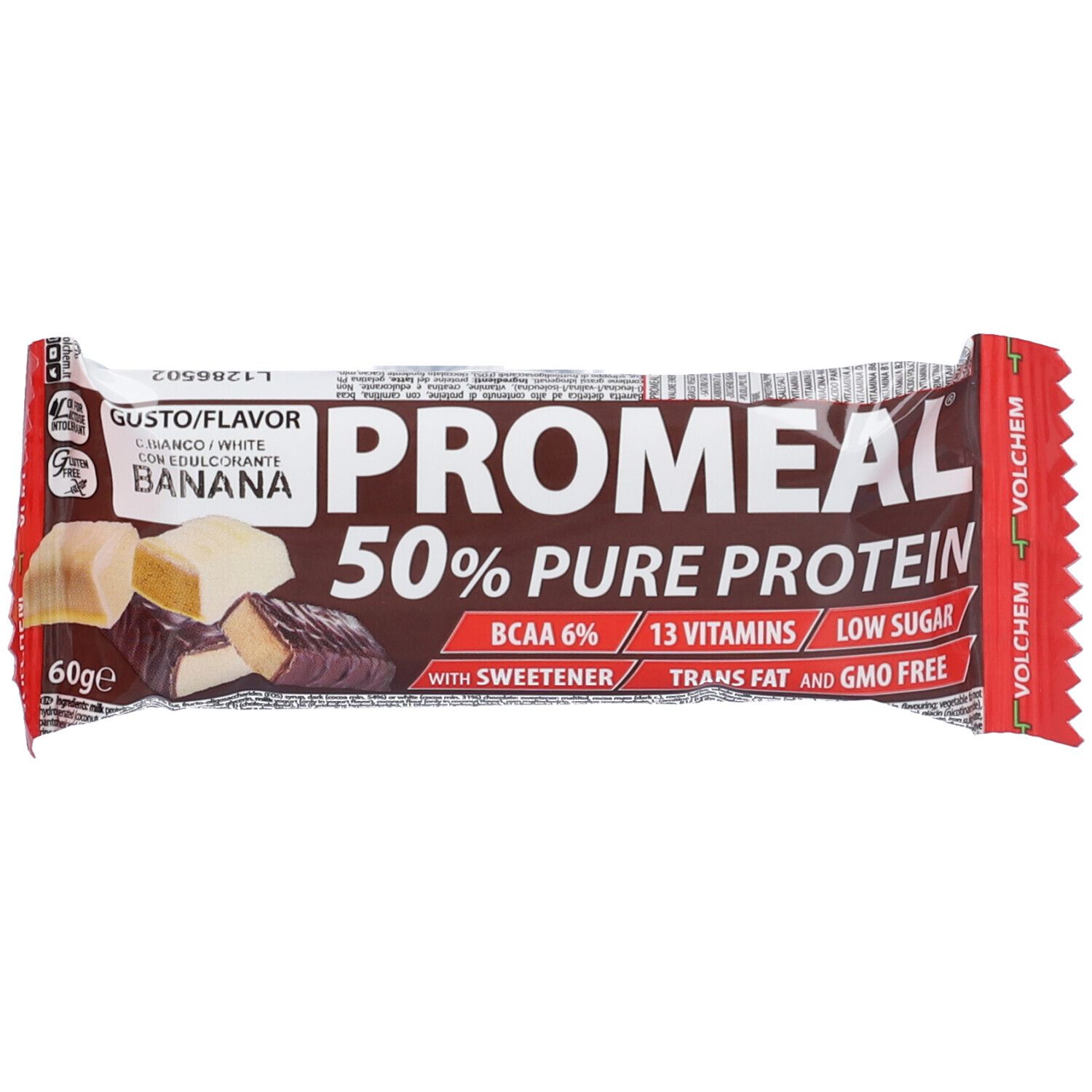 VOLCHEM Promeal Pure Protein 50% Barretta Gusto Banana