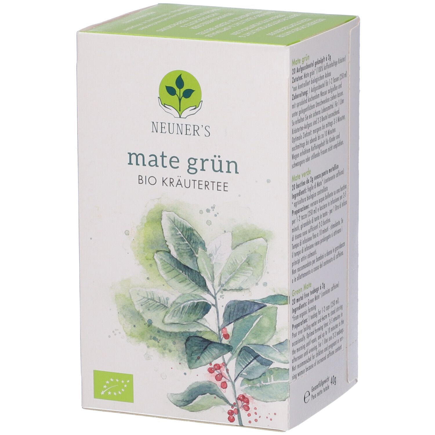 Neuner´s Tisana Mate Verde Bio