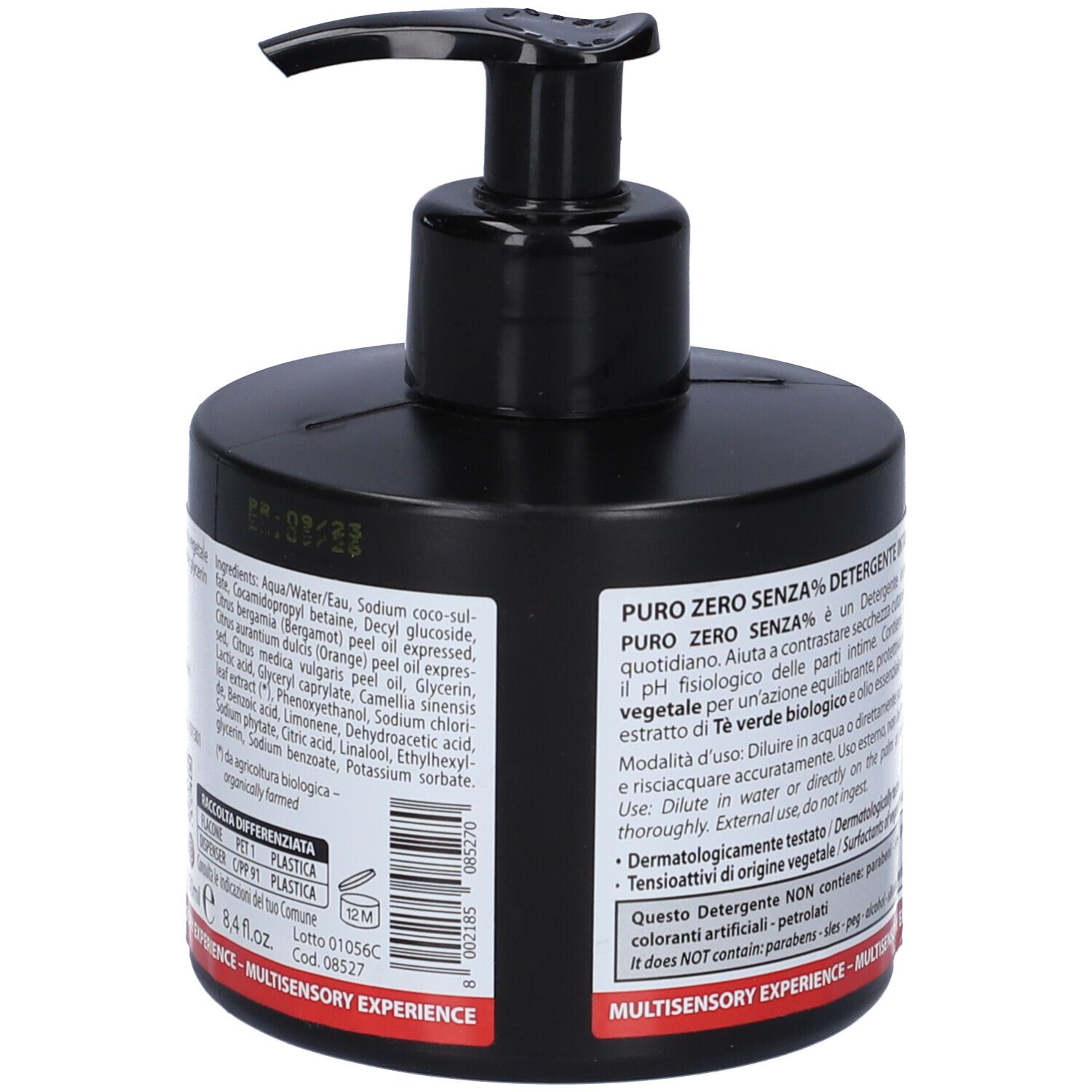 Forhans Puro Detergente Intimo Zero 0% 250 Ml