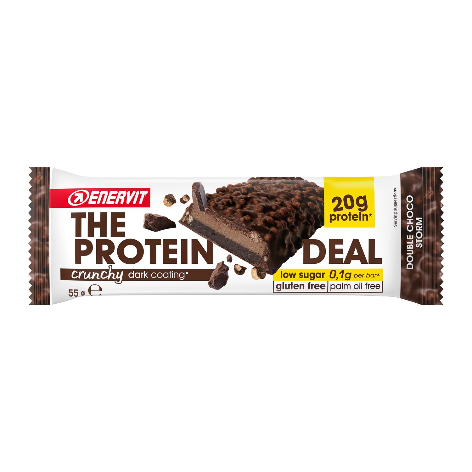 ENERVIT® Protein Bar Crunchy Double Choco