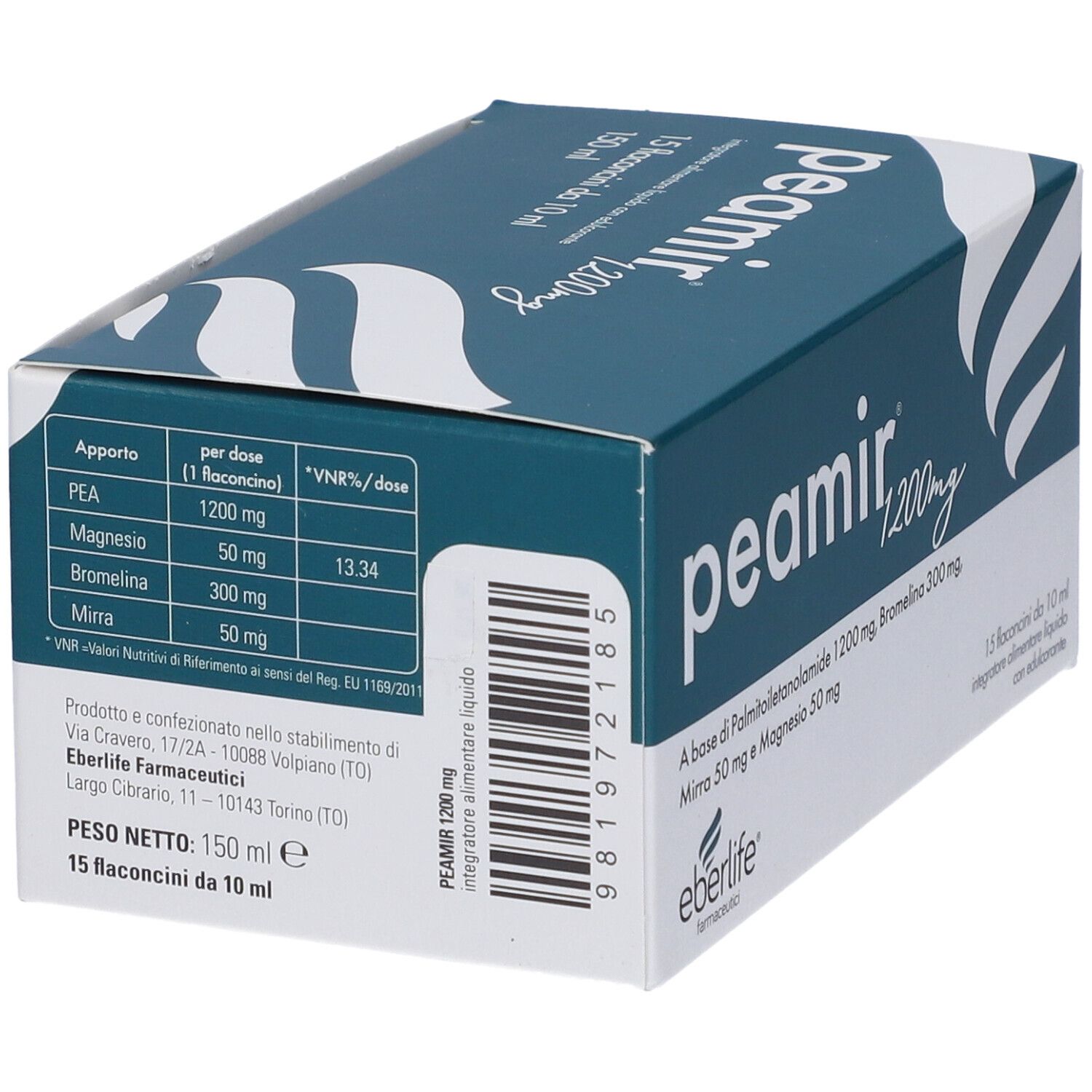 Peamir 1200 15 Flaconcini 10 Ml