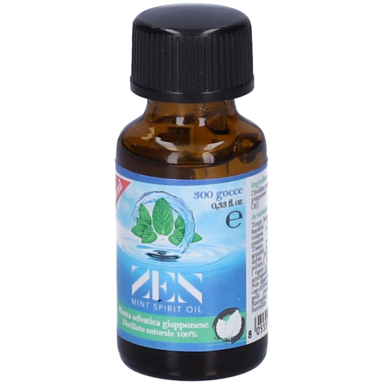 Zen Mint Spirit Oil Distillato Naturale Di Menta Selvatica Giapponese Mentha Arvensis 10 Ml