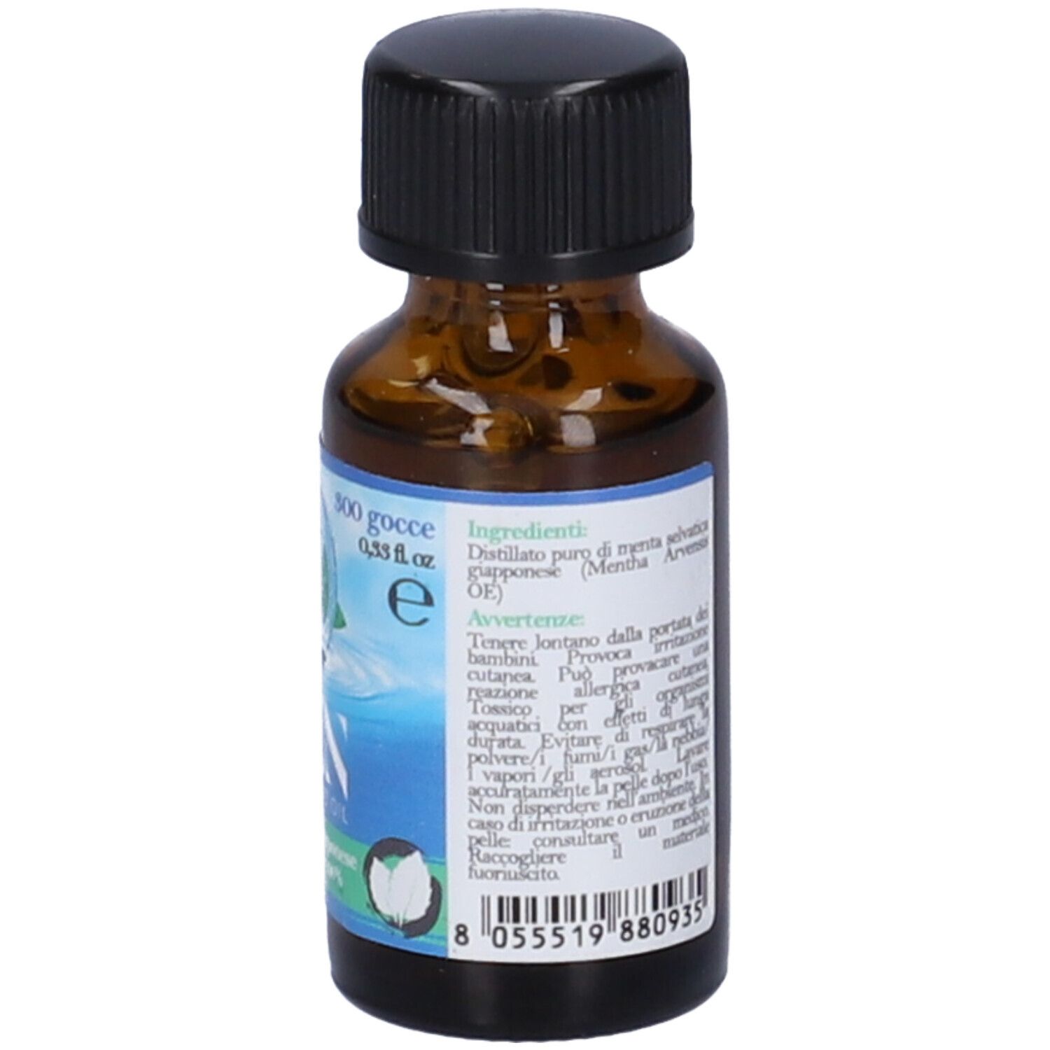 Zen Mint Spirit Oil Distillato Naturale Di Menta Selvatica Giapponese Mentha Arvensis 10 Ml