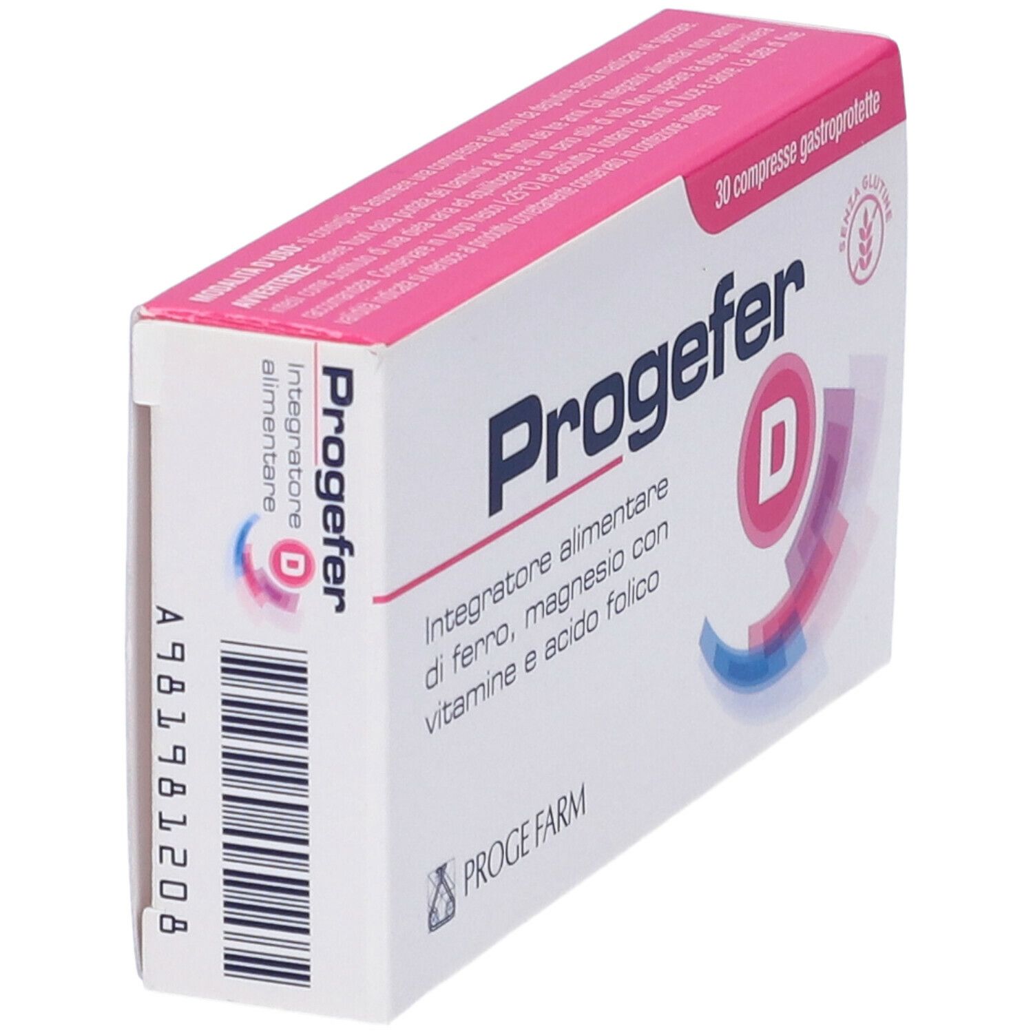 Progefer D 30 Compresse Gastroprotette