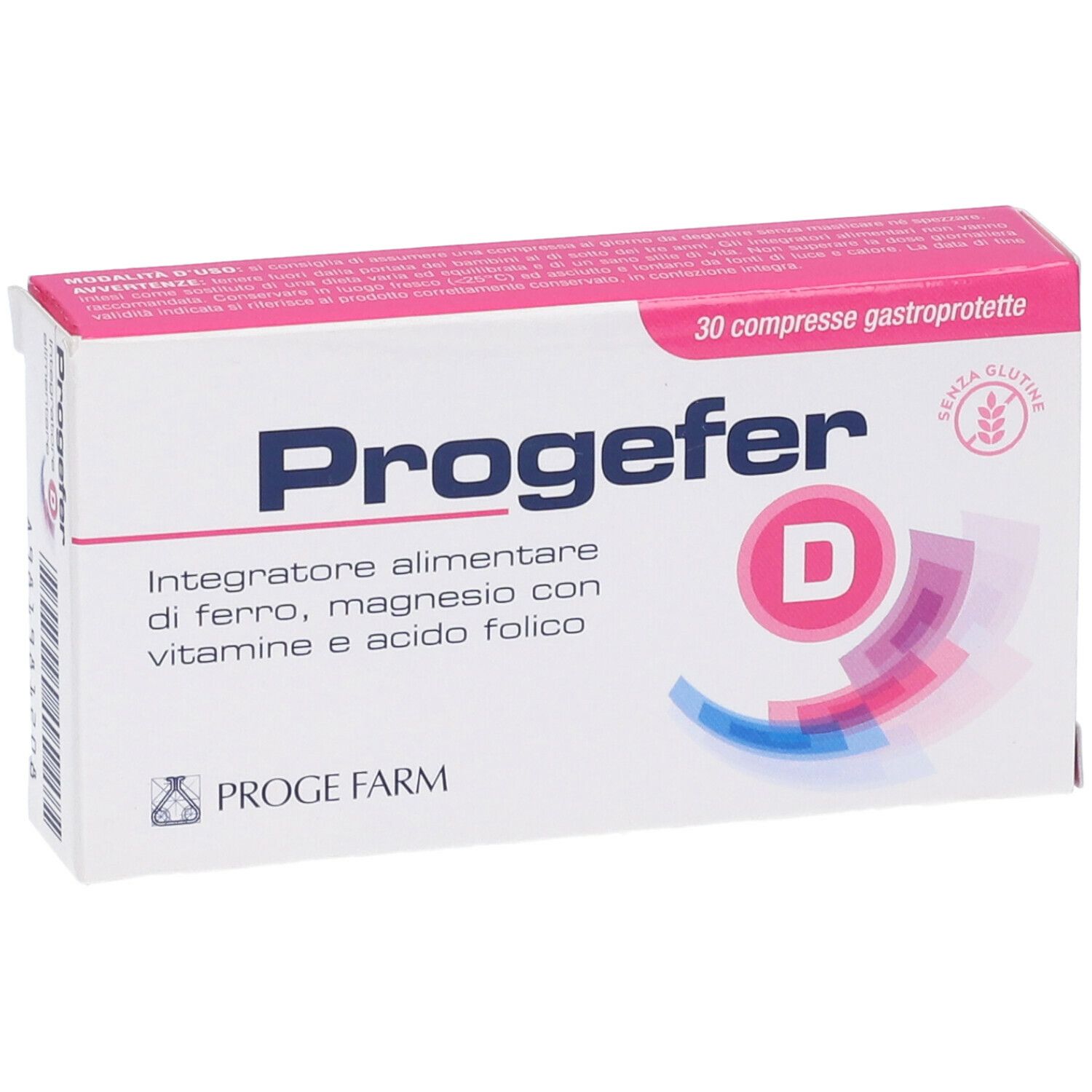 Progefer D 30 Compresse Gastroprotette