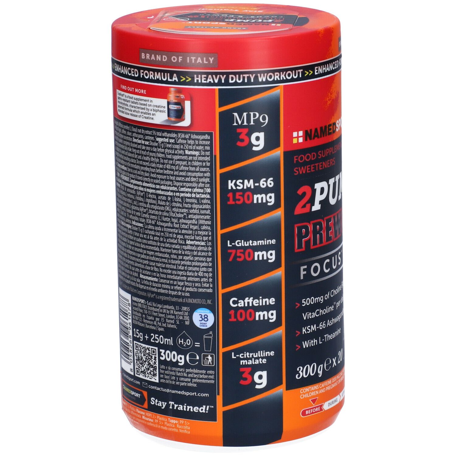 NAMED SPORT® 2Pump Preworkout 300 g