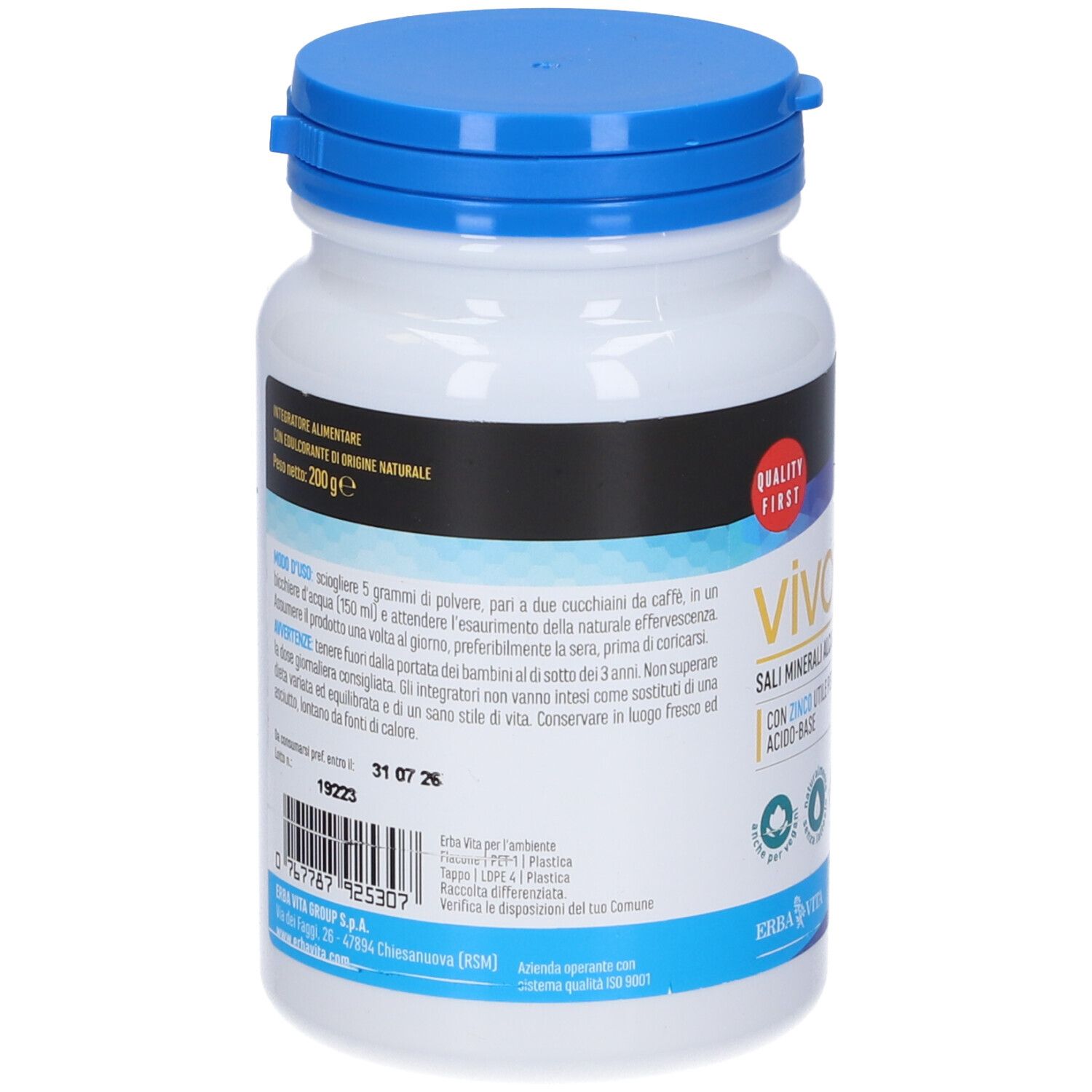 Vivobasic Polvere Con Succo Di Limone 200 G