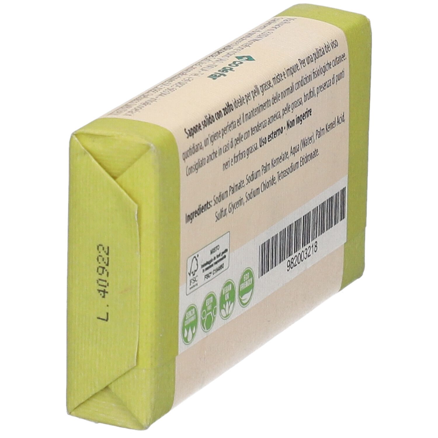 Saponetta Zolfo Regularis 100 G