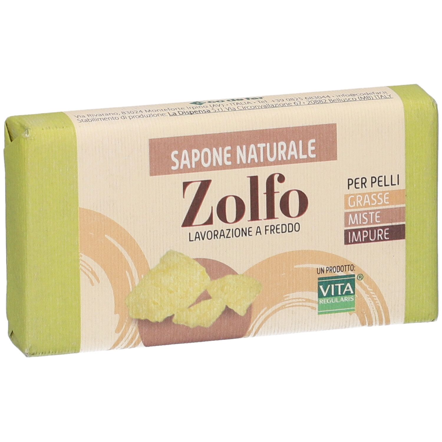 Saponetta Zolfo Regularis 100 G