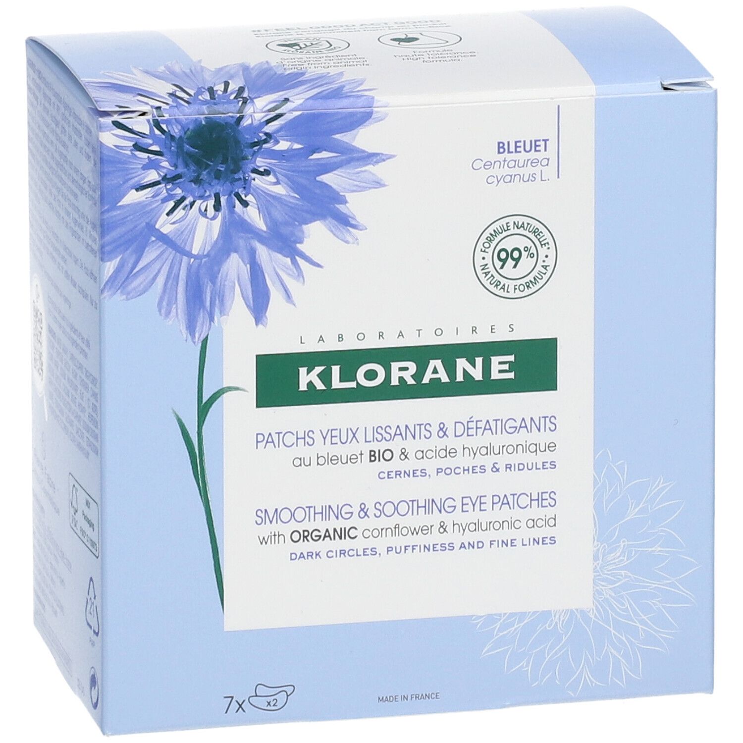 KLORANE Patch Occhi Leviganti & Anti-fatica