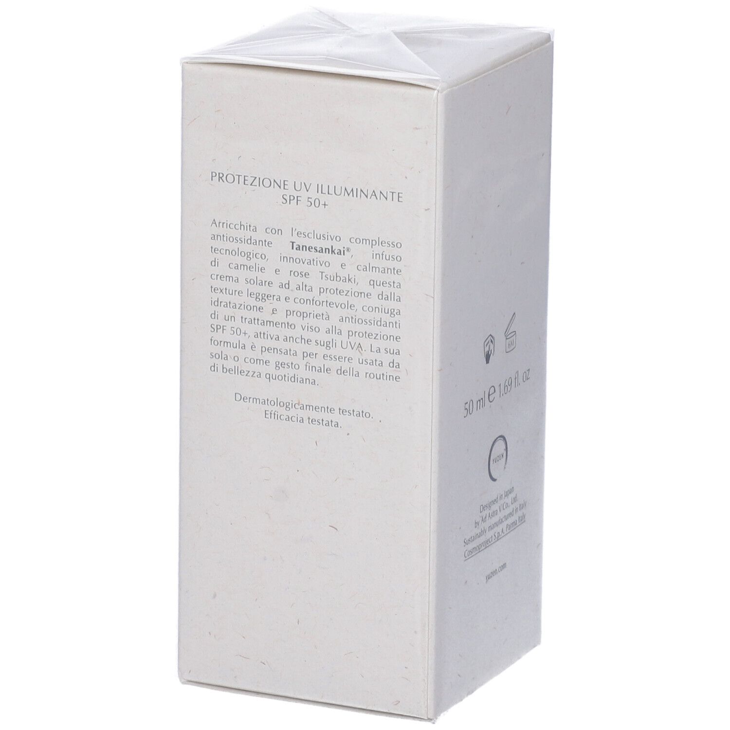Yuzen Crema Viso Protezione Uv Illuminante Spf50+