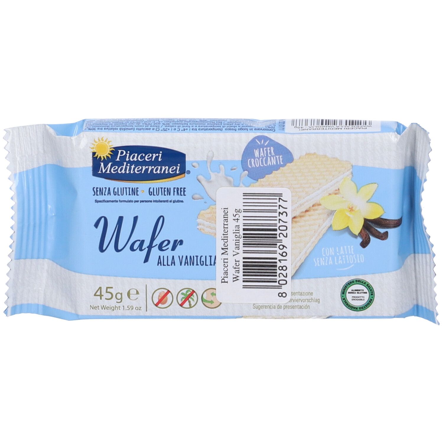 Piaceri Mediterranei Wafer Vaniglia