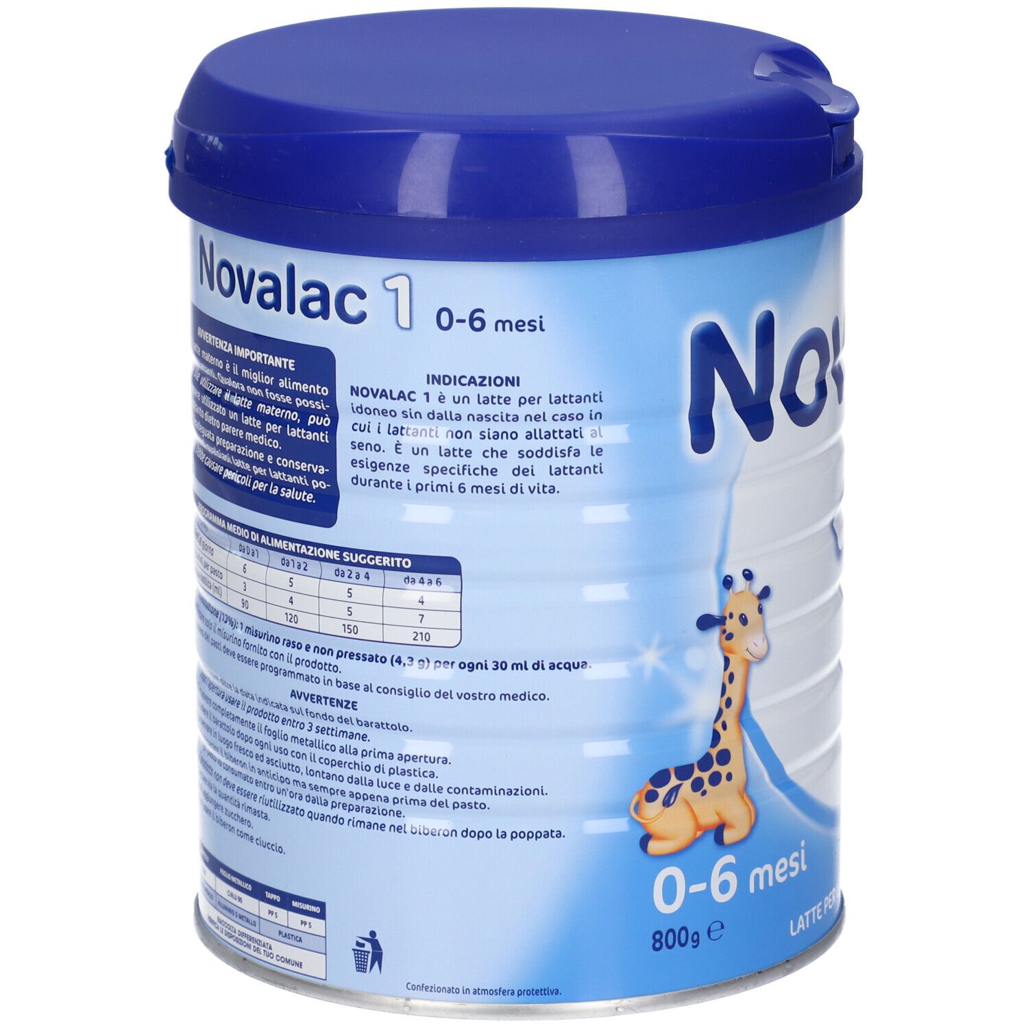 Novalac 1 Latte per Lattanti 0-6 Mesi
