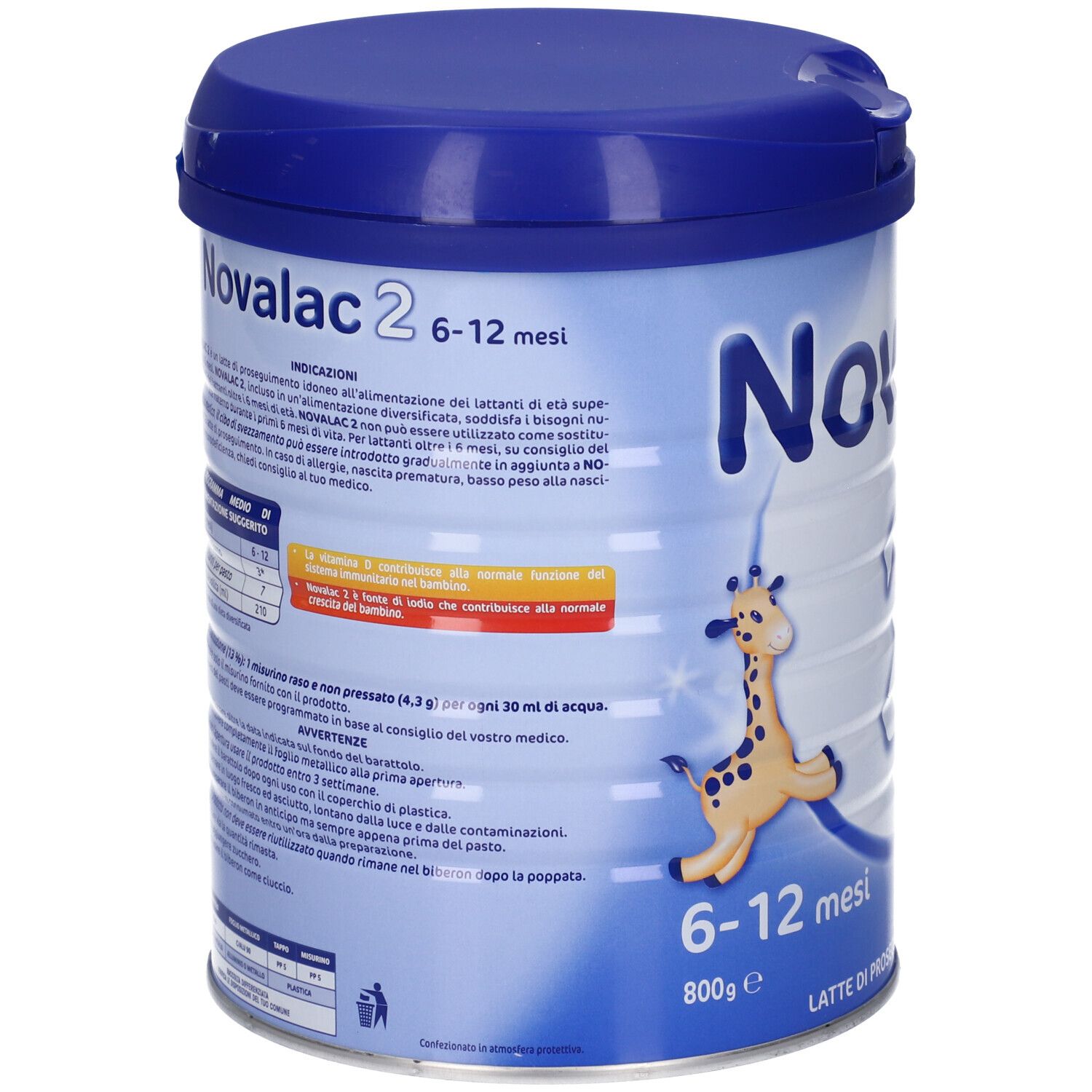 Novalac 2 Latte per Lattanti 6-12 Mesi