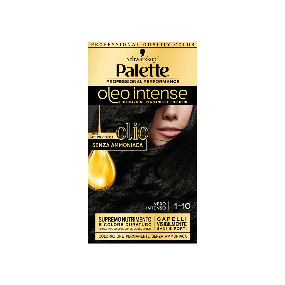Schwarzkopf Palette Oleo Intense Tinta 1-10 Nero Intenso