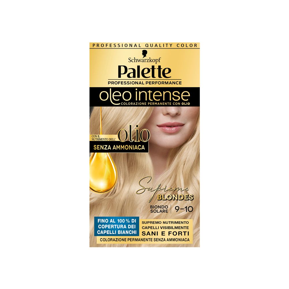 Schwarzkopf Palette Oleo Intense Tinta 9-10 Biondo Solare