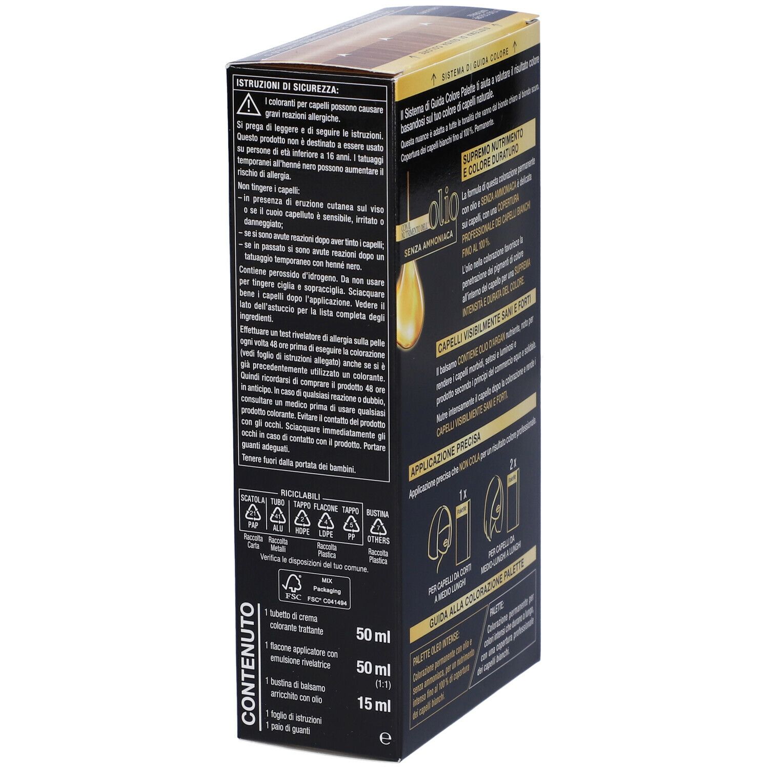 Schwarzkopf Palette Oleo Intense Tinta 9-10 Biondo Solare