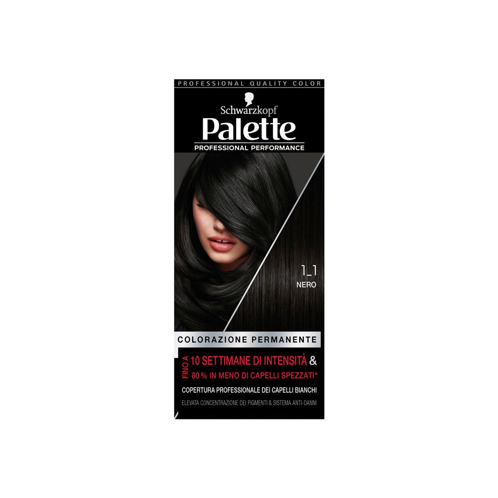 Schwarzkopf Palette Tinta Capelli 1-1 Nero
