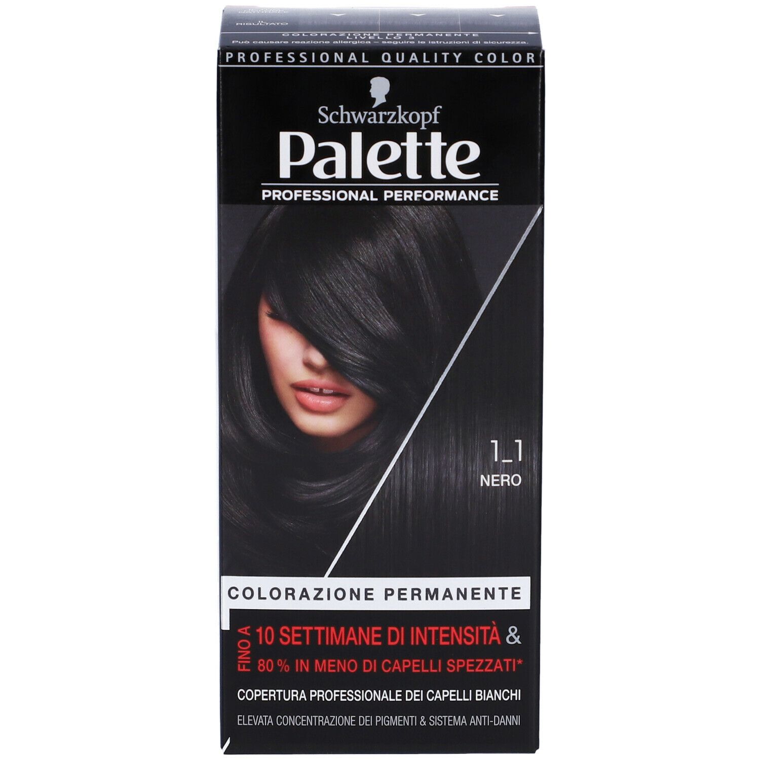 Schwarzkopf Palette Tinta Capelli 1-1 Nero
