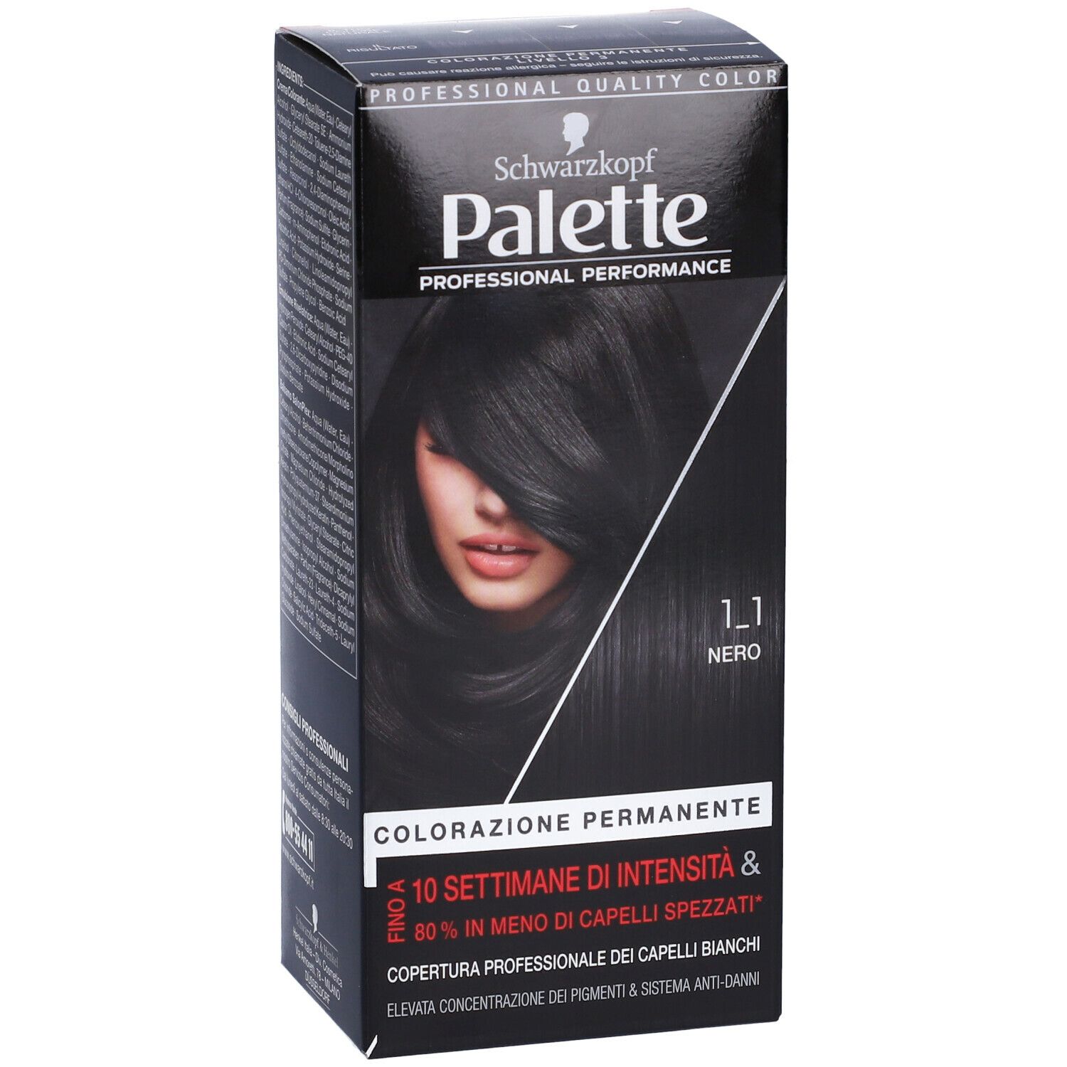 Schwarzkopf Palette Tinta Capelli 1-1 Nero