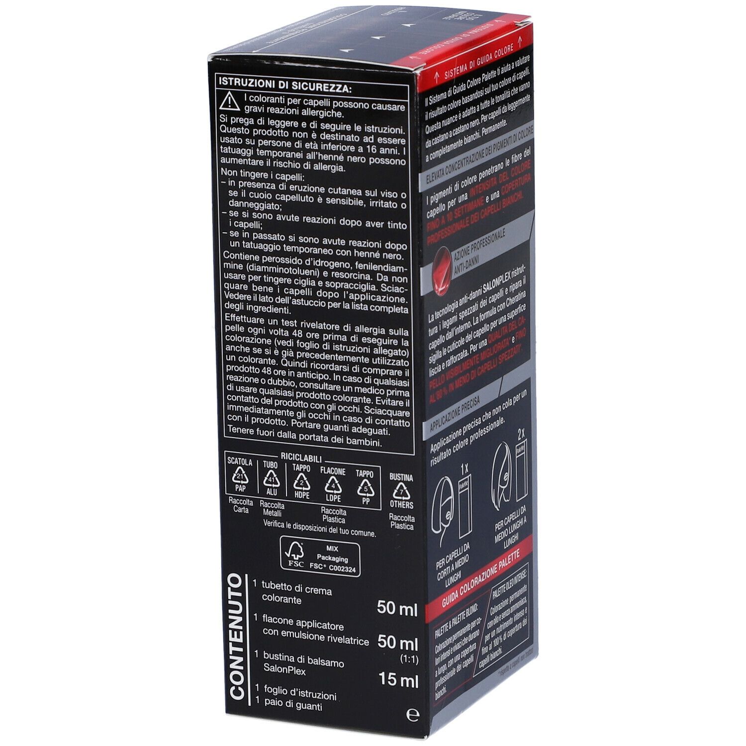 Schwarzkopf Palette Tinta Capelli 3-1 Castano Scuro