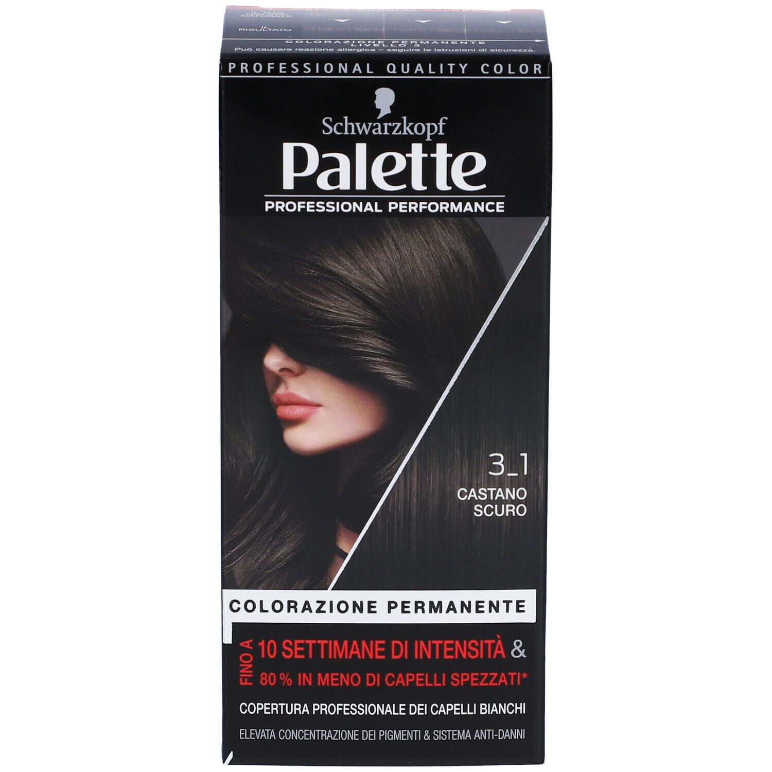 Schwarzkopf Palette Tinta Capelli 3-1 Castano Scuro