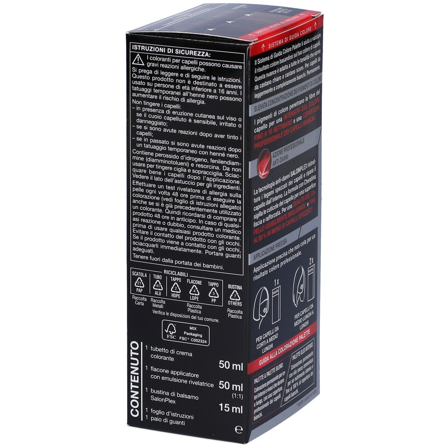 Schwarzkopf Palette Tinta Capelli 4-1 Castano
