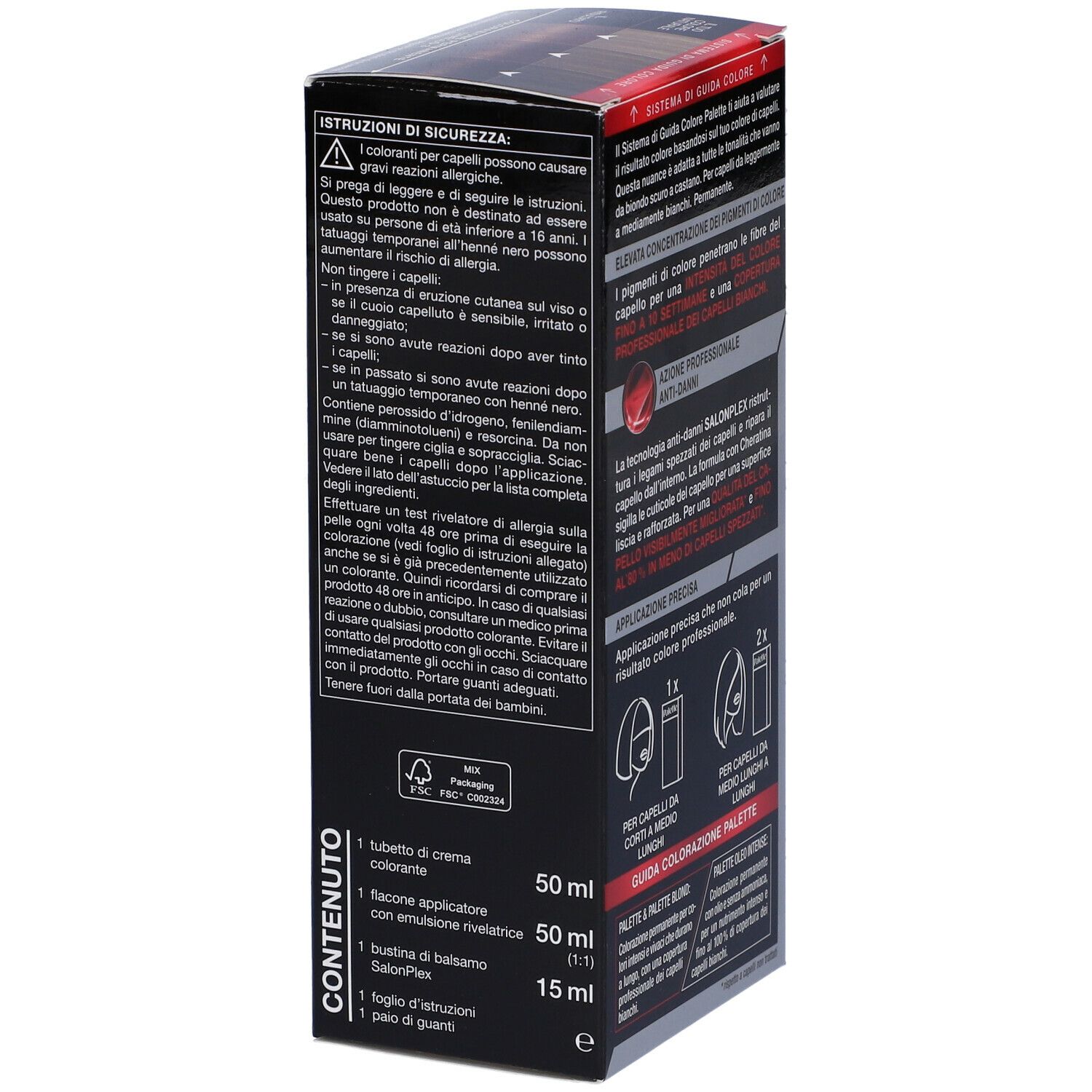 Schwarzkopf Palette Tinta Capelli 5-28 Castano Rosso