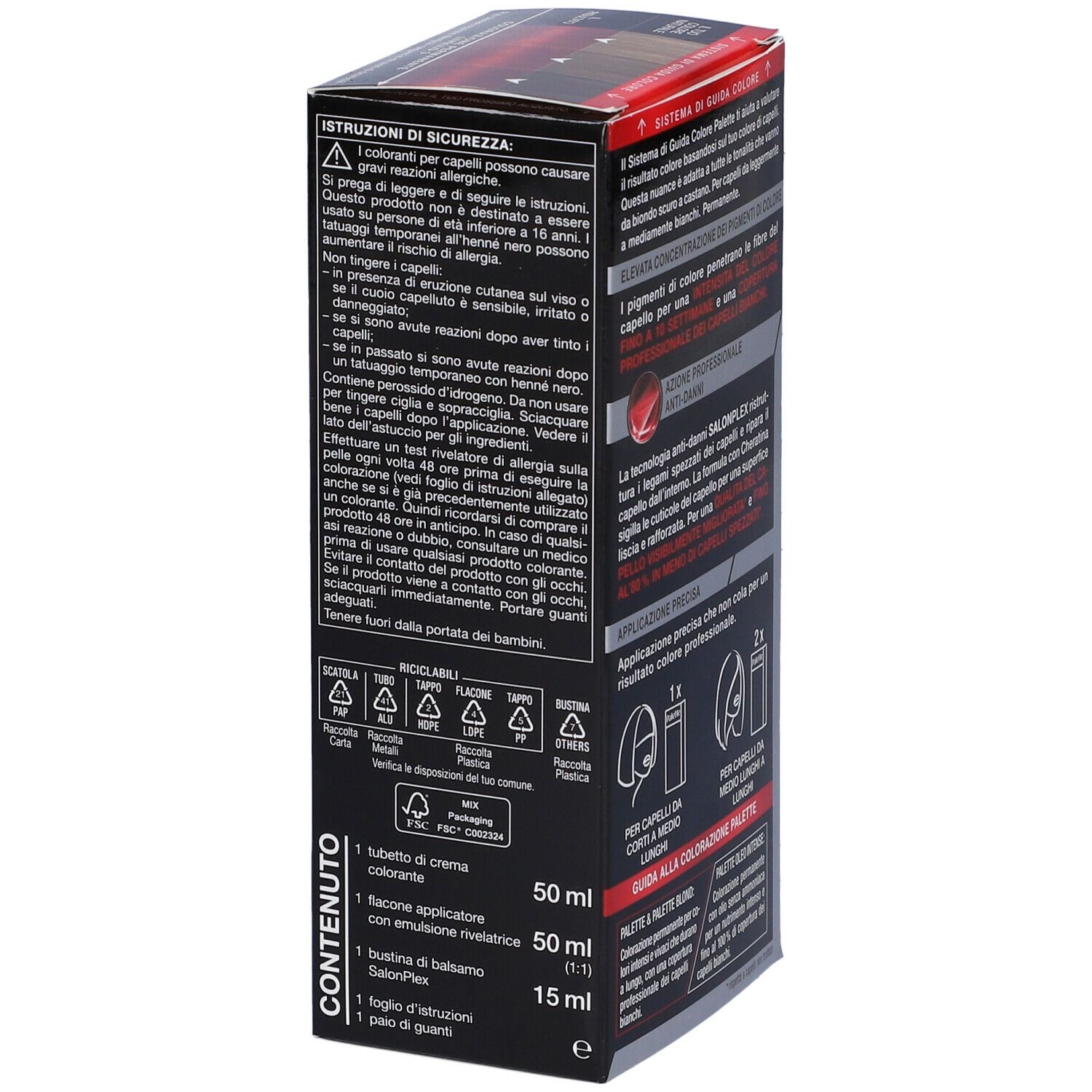 Schwarzkopf Palette Tinta Capelli 5-29 Rosso Intenso